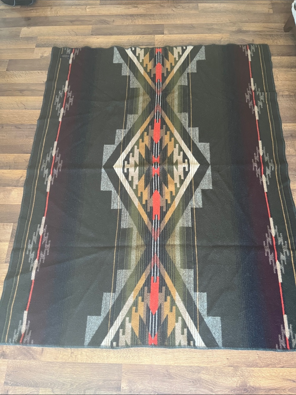Pendleton Contemporary Napped Throw Tumalo Design